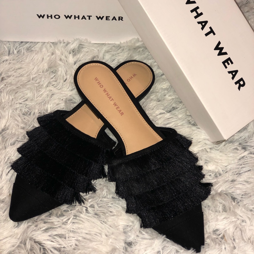 Annie fringe slides